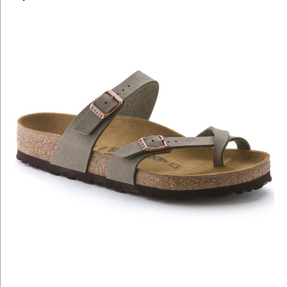 Birkenstock Mayari in Stone size 37